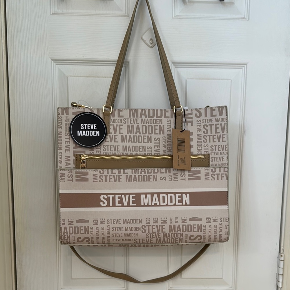 Steve Madden Tan and Brown Women’s Bag